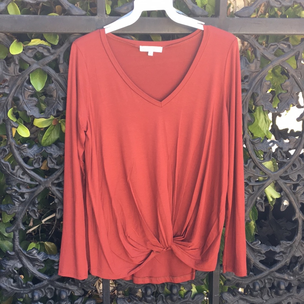 New Wasabi+Mint rust top